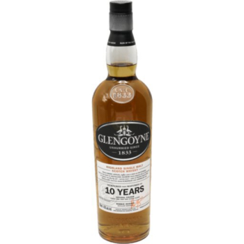 Glengoyne 10 Years Old Highland Single Malt Whiskey Scotland 750ml