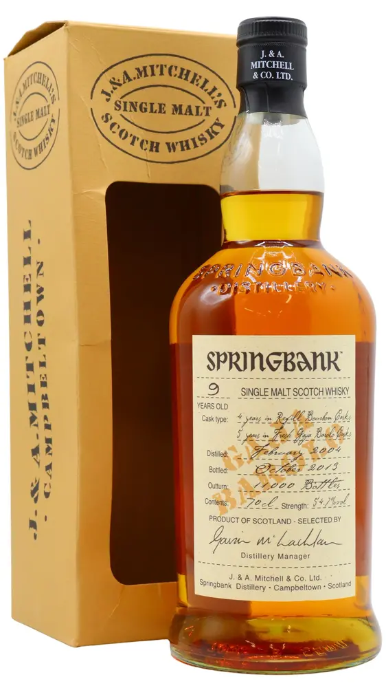 Springbank - Gaja Barolo Cask Single Malt Scotch 2004 9 year old Whisky 70CL