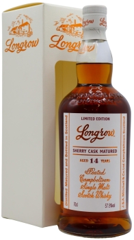 Longrow - Sherry Cask Matured 2003 14 year old Whisky 70CL