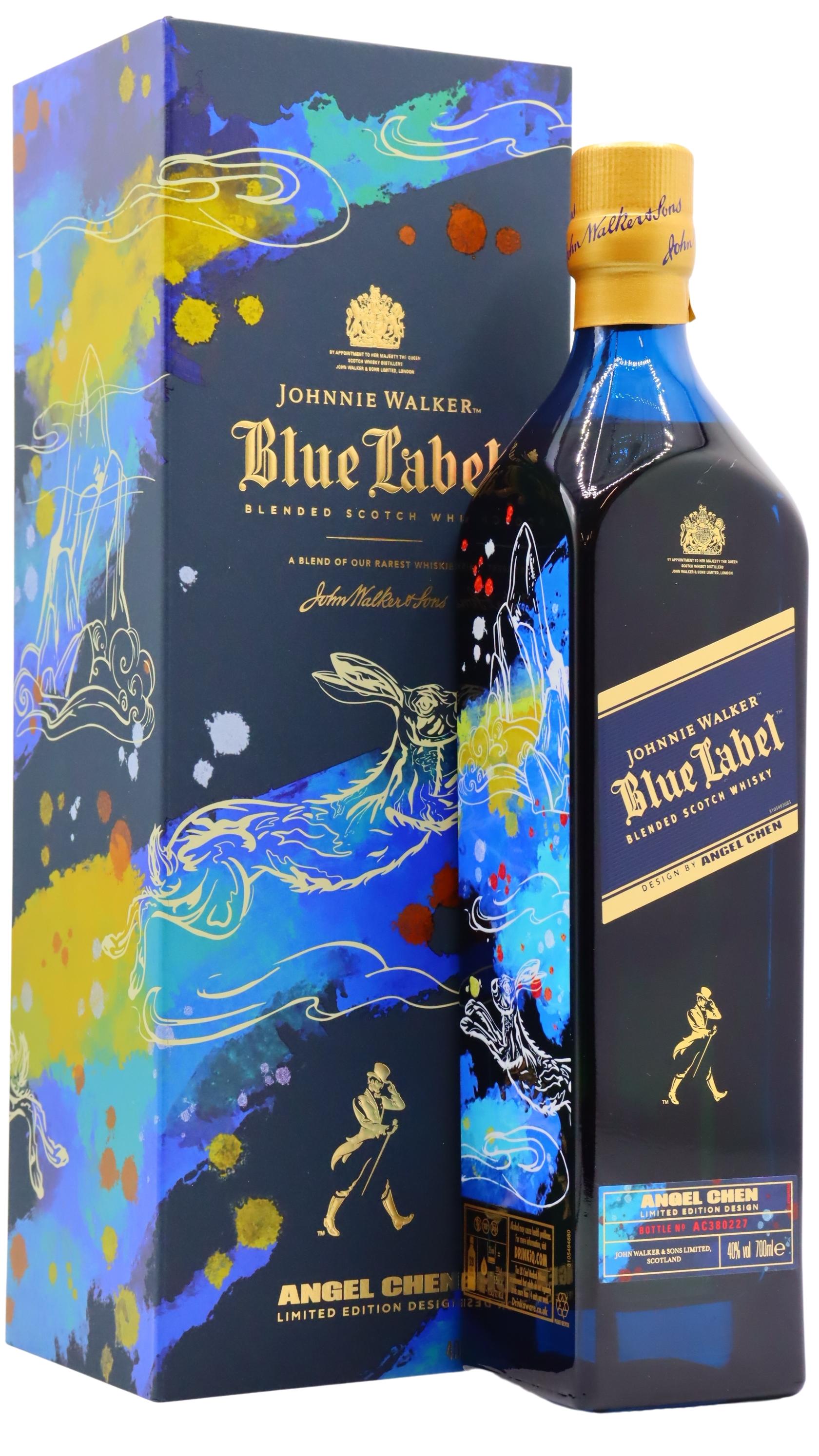Johnnie Walker Blue Label Texas Limited Edition Design 2023 Blended Scotch  Whisky