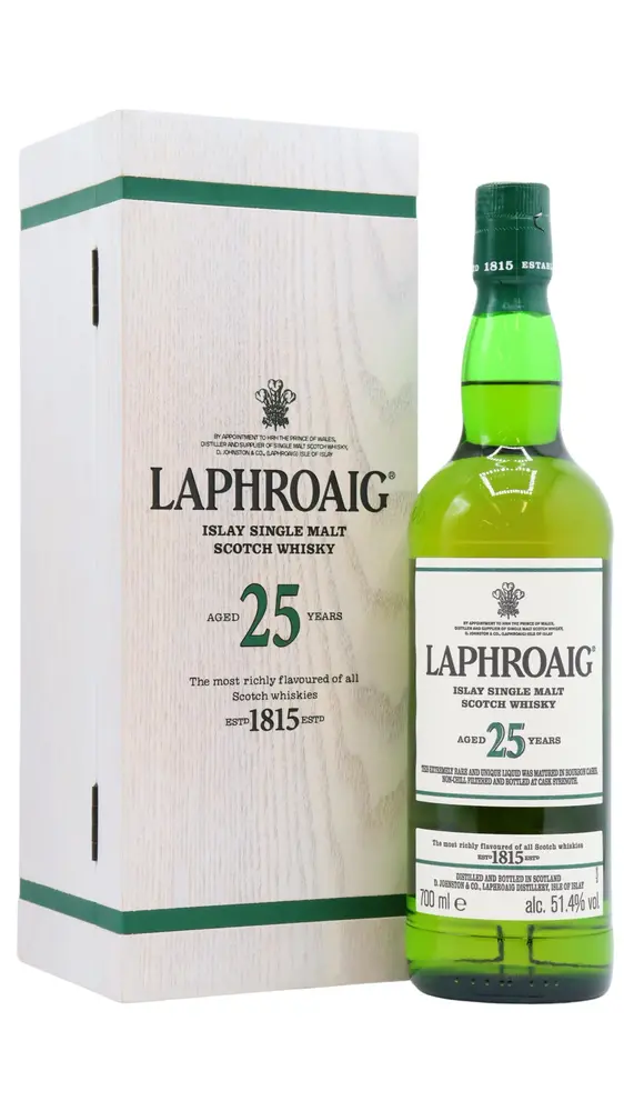Laphroaig - Cask Strength 2019 Edition Islay Single Malt Scotch 25 year old Whisky 70CL