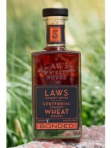 Laws Whiskey House Centennial Straight Wheat Whiskey Bonded Aged 5 Years 750ml