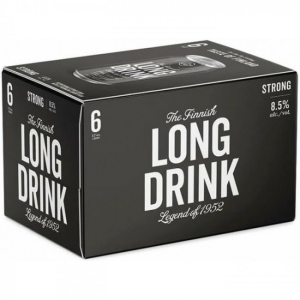 Long Drink - The Finnish Long Drink Strong Cocktail (6 pack 12oz cans)