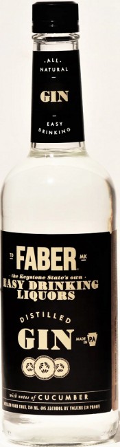 FABER - Cucumber Gin 750ml