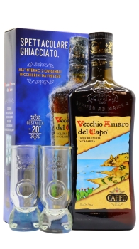 Vecchio Amaro Del Capo - Glass Pack Liqueur 70CL