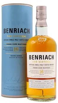 Benriach - 16 year old The Sixteen Speyside Single Malt Scotch Whisky 70cl 43% ABV