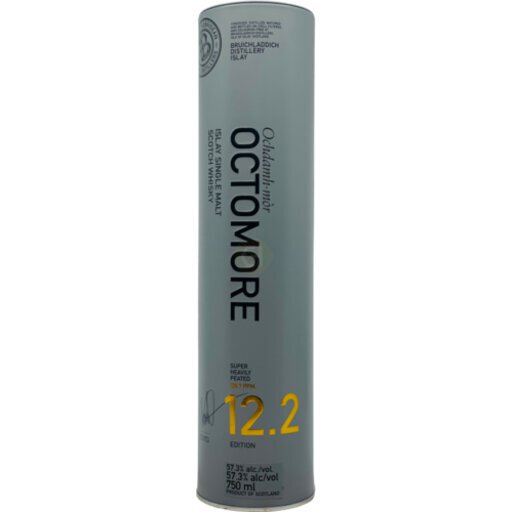 2021 Bruichladdich Octomore Edition 12.2 Super Heavily Peated Single Malt Scotch Whisky 750ml