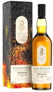 Lagavulin Offerman Edition 11 Year Charred Oak Cask Single Malt Scotch Whisky 750ml