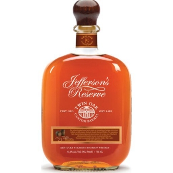 Jeffersons Reserve Twin Oak Bourbon Whiskey 750ml