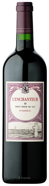 L'enchanteur De Vray Croix De Gay Pomerol 2013 750ml