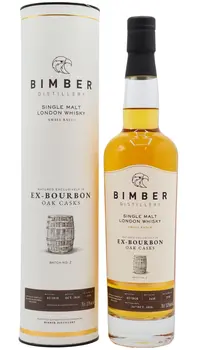 Bimber - Ex-Bourbon Cask Batch No. 2 English Single Malt 2016 Whisky 70cl 52.2% ABV