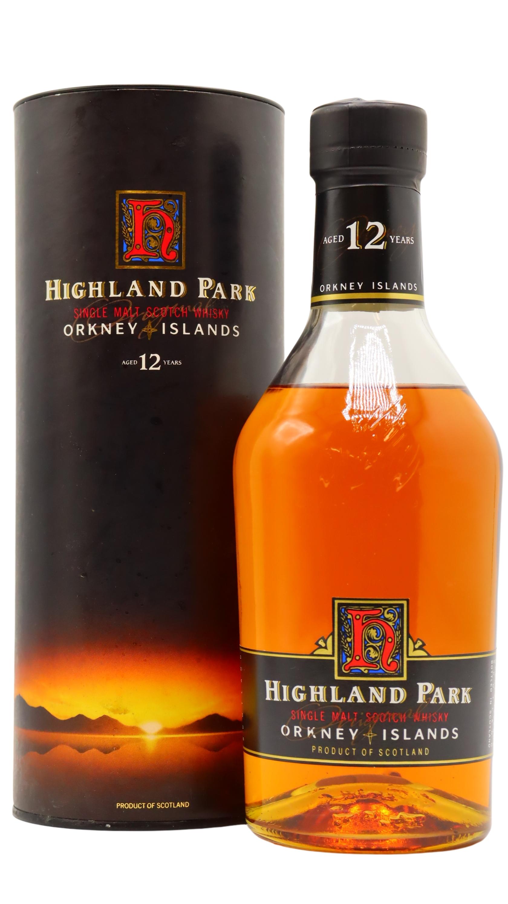 Highland Park - Orkney Islands Single Malt (Old Bottling) 12 year