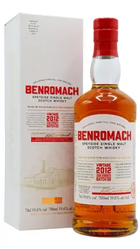 Benromach - Cask Strength Batch #3 Single Malt Scotch 2012 10 year old Whisky 70CL