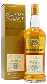 Strathclyde - Mission Gold - Koval Rye Cask Matured 1987 34 year old Whisky 70CL