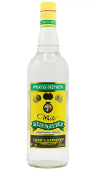 Wray & Nephew - White Overproof Rum (1 Litre)