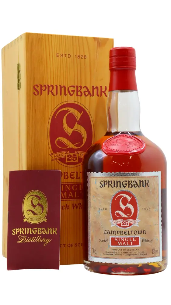 Springbank - Campbeltown Single Malt Scotch 25 year old Whisky
