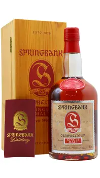 Springbank - Campbeltown Single Malt Scotch 25 year old Whisky