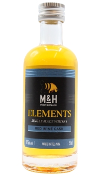 Milk & Honey - Elements Series Red Wine Cask Miniature Whisky 5CL