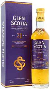 Glen Scotia - Campbeltown Single Malt Scotch 21 year old Whisky 70CL