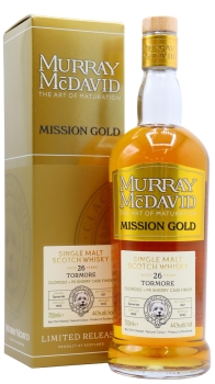 Tormore - Mission Gold - Oloroso & PX Sherry Cask Matured 1995 26 year old Whisky