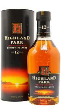 Highland Park - Orkney Islands Single Malt 12 year old Whisky (1990's Bottling) 70CL
