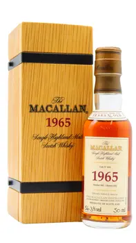 Macallan - Fine & Rare Single Malt Scotch 1965 36 year old Whisky Miniature