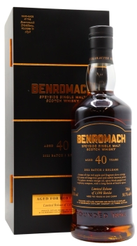 Benromach - Cask Strength 2022 Release Batch 2 1982 40 year old Whisky 70CL