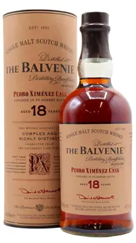 Balvenie - Pedro Ximenez Cask Matured Single Malt Scotch 18 year old Whisky