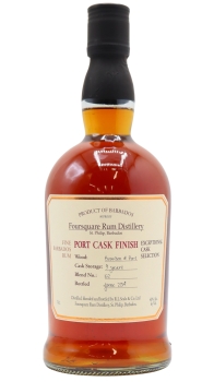 Foursquare - Port Cask Finish #162 9 year old Rum 70CL