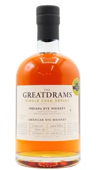Indiana Rye - Great Drams Rare Cask American Rye 2017 4 year old Whiskey