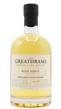 Glen Moray - Great Drams Rare Cask Series 2012 7 year old Whisky 70CL
