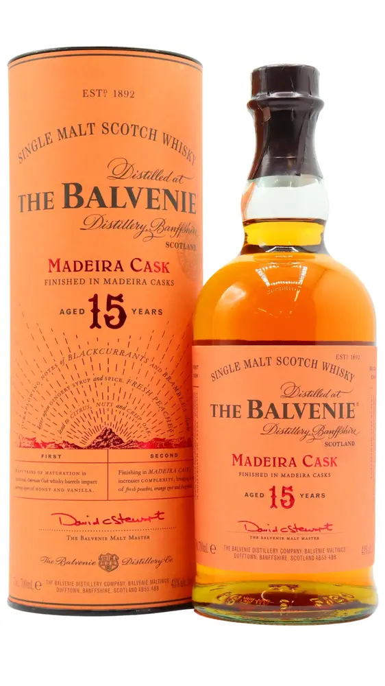 Balvenie - Madeira Cask Single Malt Scotch 15 year old Whisky