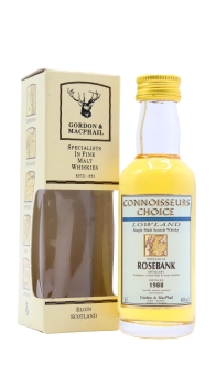 Rosebank (silent) - Connoisseurs Choice Miniature 1988 10 year old Whisky 5CL