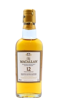 Macallan - Sherry Oak Miniature (Unboxed) 12 year old Whisky 5CL