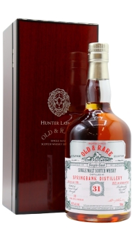 Springbank - Old & Rare Single Cask 1991 31 year old Whisky 70CL