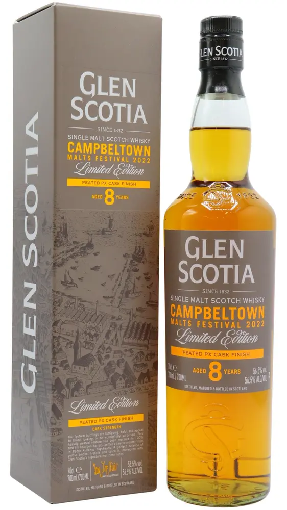 Glen Scotia - Campbeltown Malts Festival 2022 Single Malt Scotch 8 year old Whisky