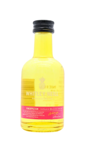 Whitley Neill - Pineapple Gin 5cl 43% ABV Miniature