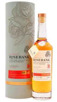 Rosebank (silent) - Release #1 Single Malt Scotch 1990 30 year old Whisky 70CL