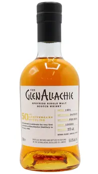 GlenAllachie - 26 year old 50th Anniversary Single Cask #100285 1991 Whisky 50cl 55% ABV