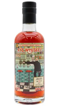 James E Pepper - That Boutique-Y Rye Company Batch #1 Rye 3 year old Whiskey 50CL