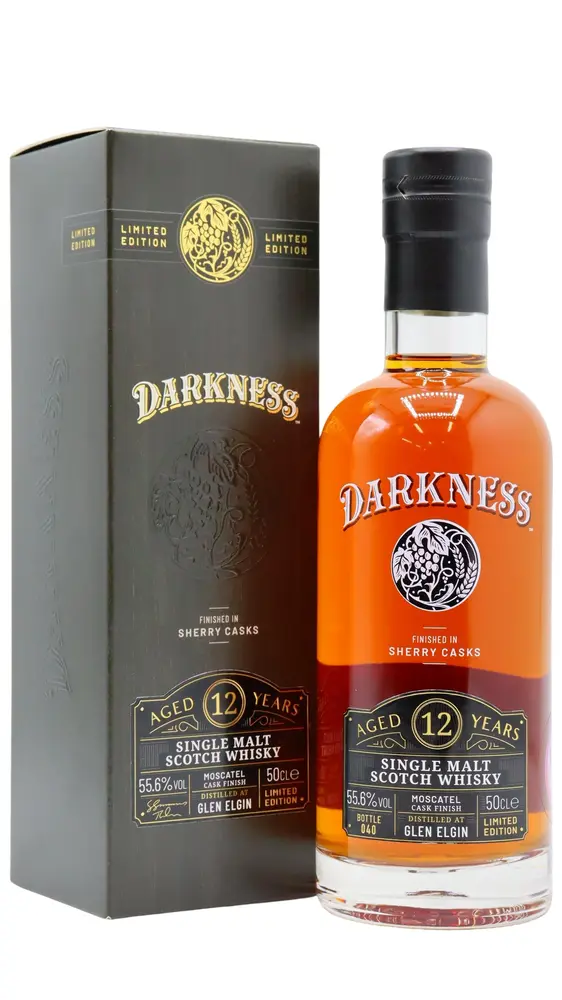 Glen Elgin - Darkness - Moscatel  2009 12 year old Whisky 50CL