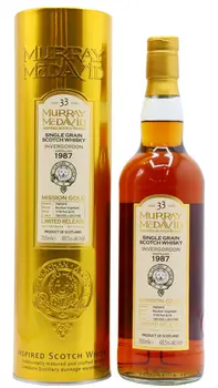 Invergordon - Murray McDavid Mission Gold Series Single Grain Scotch 1987 33 year old Whisky 70CL