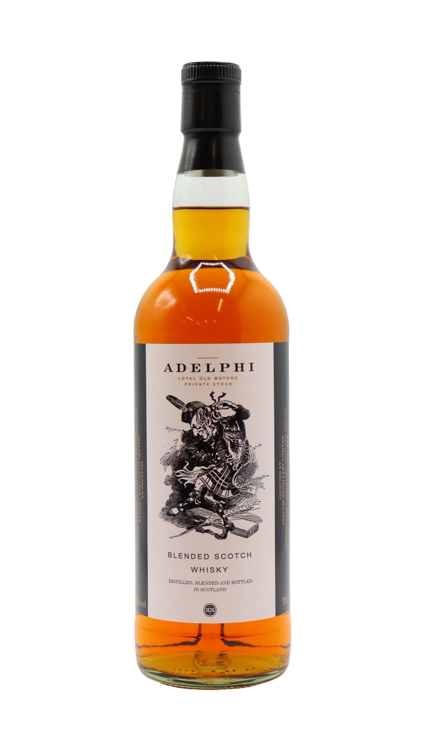 Adelphi Private Stock Blended Scotch Whisky 70CL Nationwide Liquor