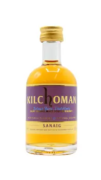 Kilchoman - Sanaig Islay Single Malt Scotch Whisky 5cl 46% ABV Miniature