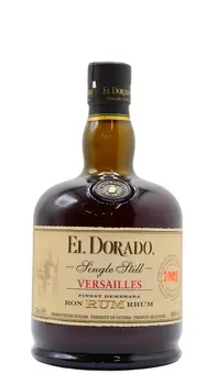 El Dorado - Versailles - Single Still Guyanese 2009 12 year old Rum 70CL