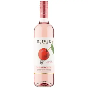 Oliver Cherry Moscato Wine 750ml