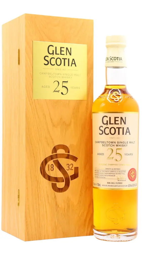 Glen Scotia - 2022 Release Campbeltown Single Malt Scotch 25 year old Whisky
