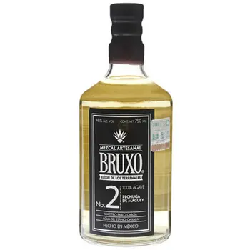 Bruxo Mezcal No 2 Pechuga De Maguey Agave Oaxaca Mexico 750ml