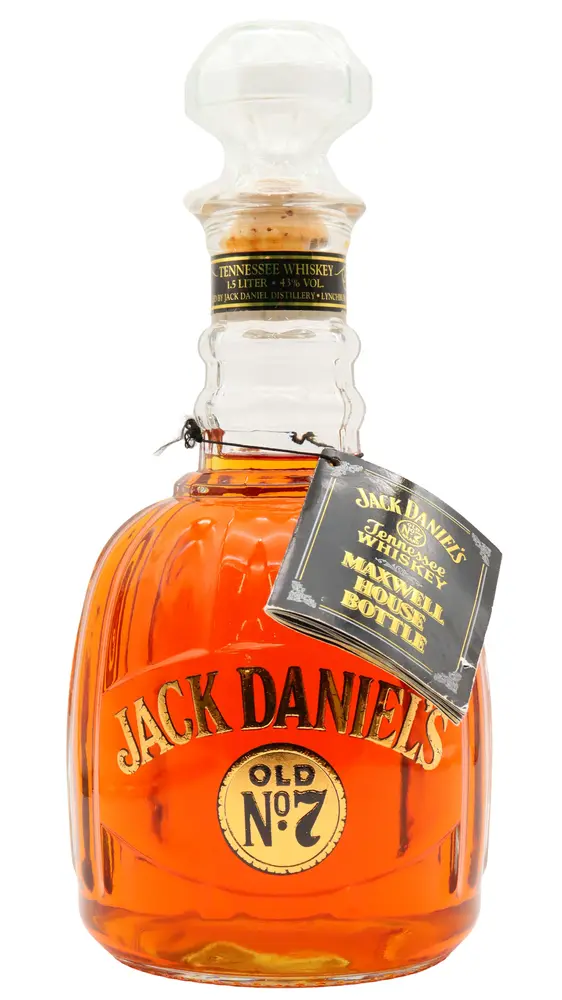 Jack Daniel's - Maxwell House Decanter Whiskey (Unboxed) (1.5 Litre Magnum)