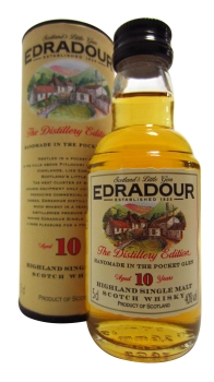 Edradour - The Distillery Edition Miniature 10 year old Whisky 5CL